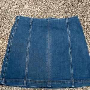 Wild Fable Blue Denim Mini Skirt